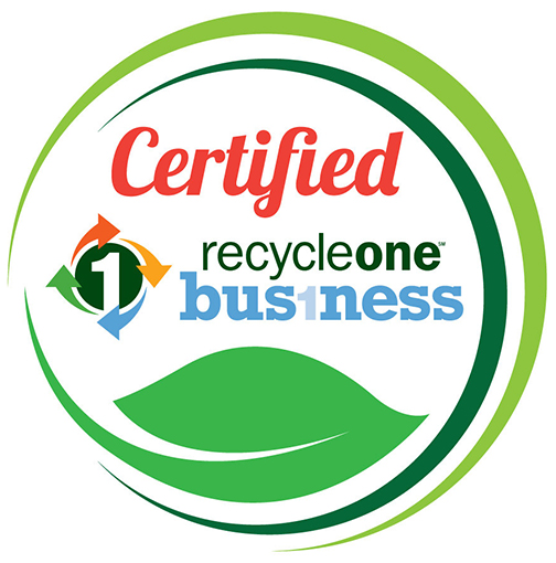 RecycleOne Certified Business Logo